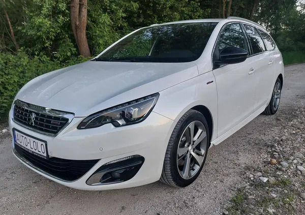 peugeot Peugeot 308 cena 45000 przebieg: 203000, rok produkcji 2015 z Poręba